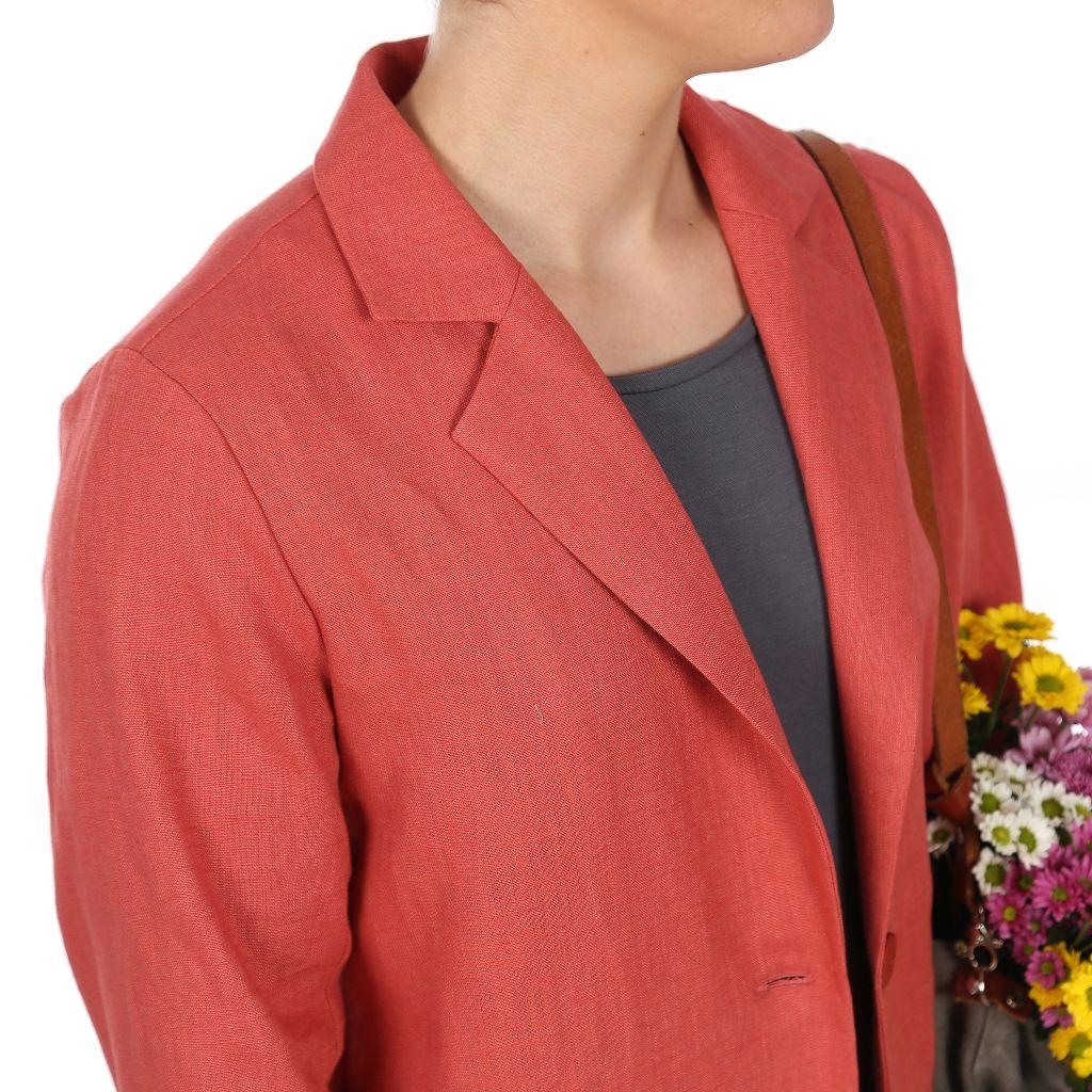 Papierschnittmuster Sommermantel Frau Shira XS-XXL